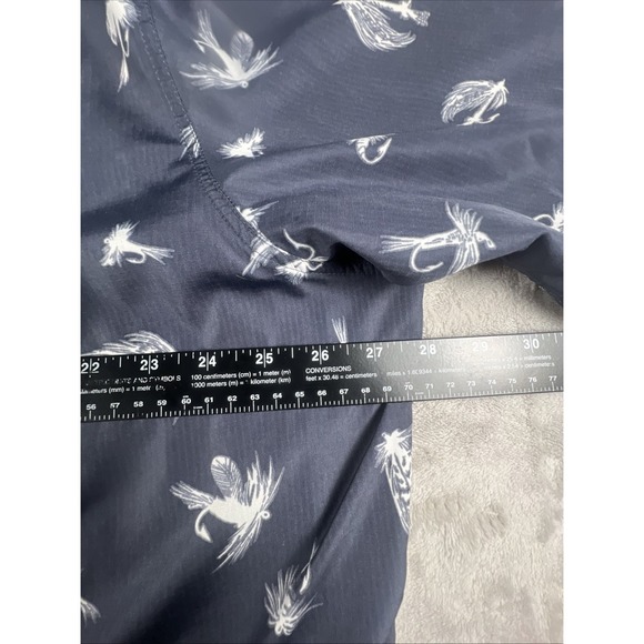 Croft & Barrow Quick Dry Shirt Men Size 2XL AOP Button Up Hiking Fishing Vented - Picture 4 of 7